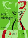 ACTA ETHOLOGICA雜志封面